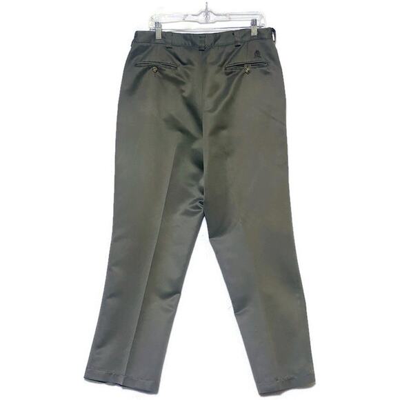Tommy Hilfiger Dress Slacks Pants Men's 34 x 30 Army Green - Picture 2 of 7